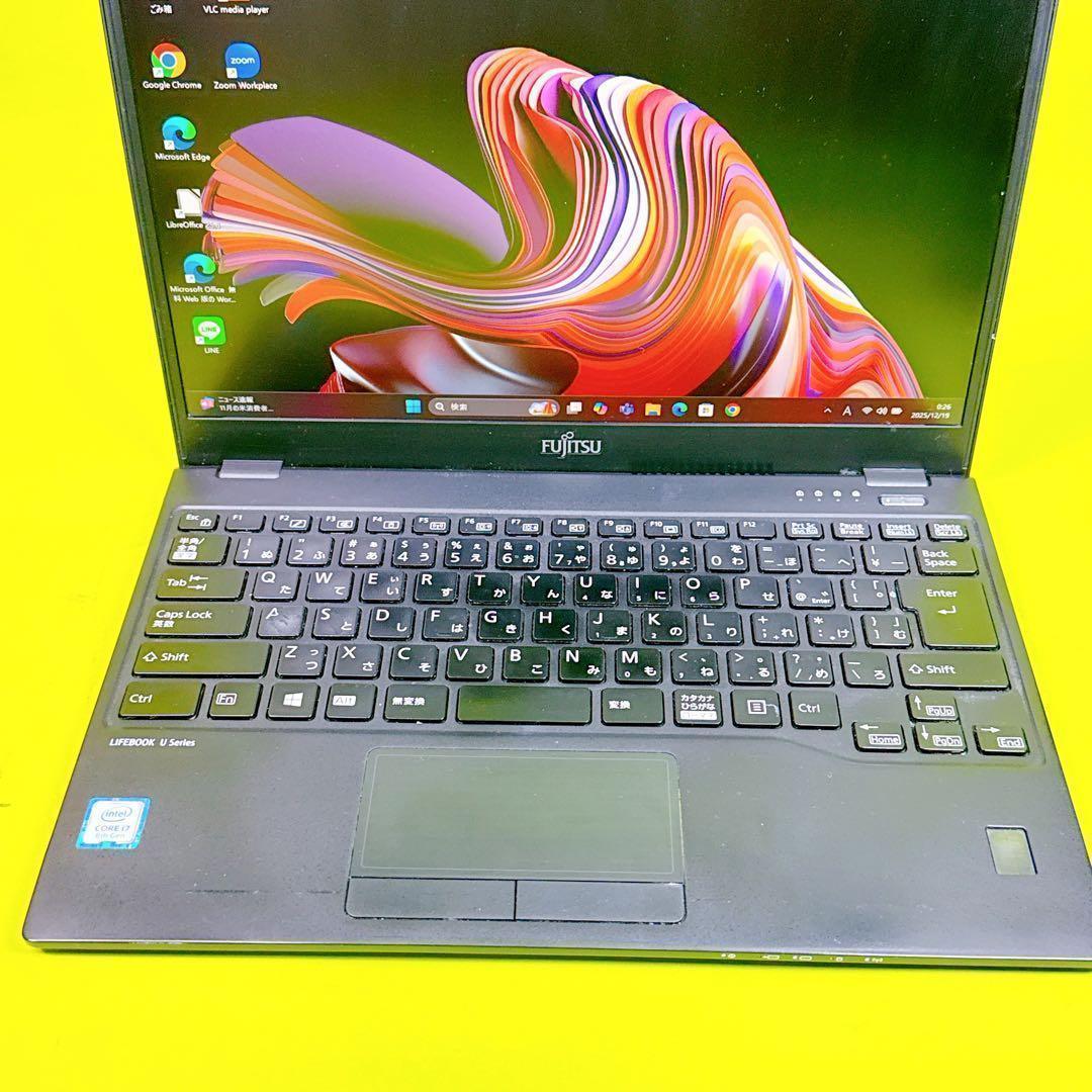 SSD‼️core i7⭐️16GB⭐️windows11 ノートパソコン薄型