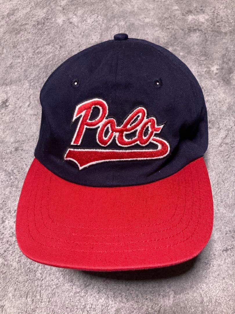 90s polo ralph lauren sport vintage キャップ