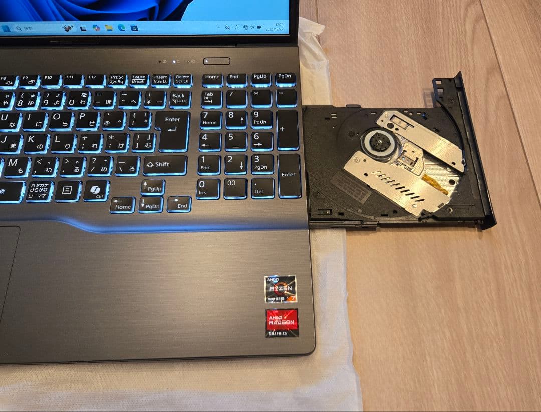 【未使用】FMV Note A A77-K3 2025年最新モデル Ryzen7