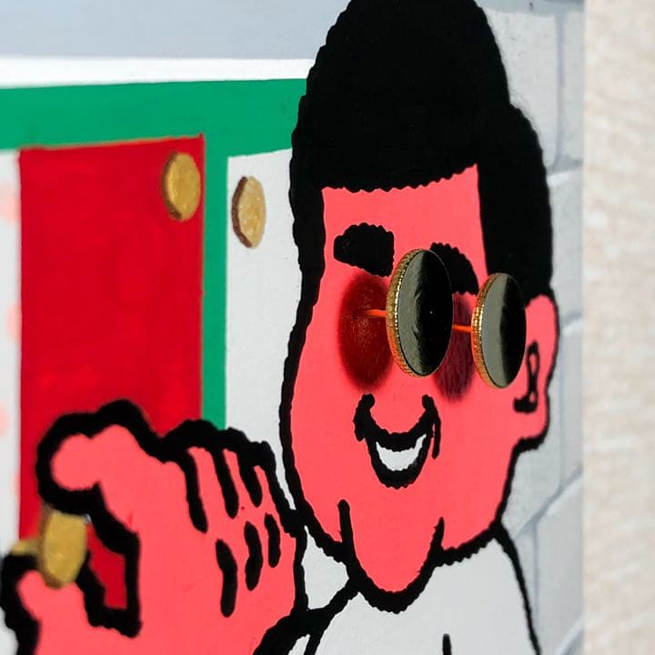 イラストレーション　作品　自作　F0号