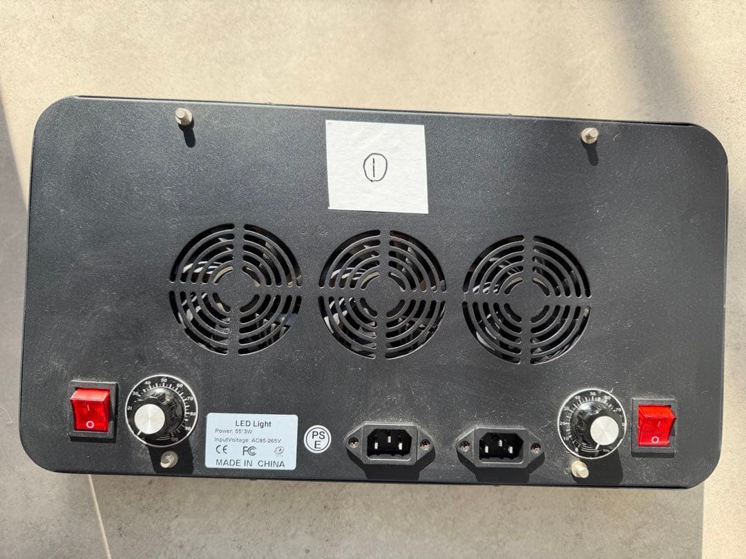 【7台まとめて】ブラックボックス　LEDライト　サンゴ水槽照明