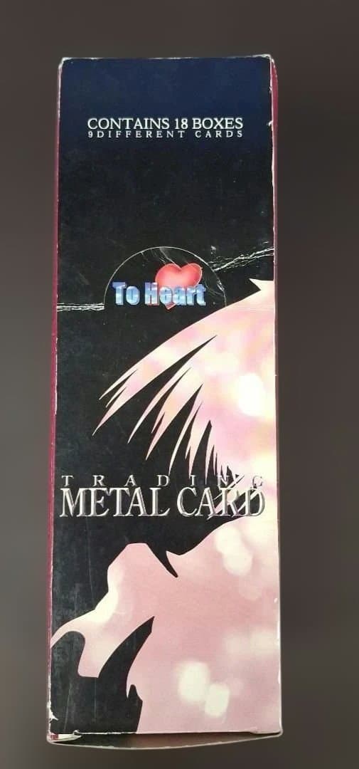 ☆ 新品、未開封 To Heart トレーディングメタルカード ボックスセット