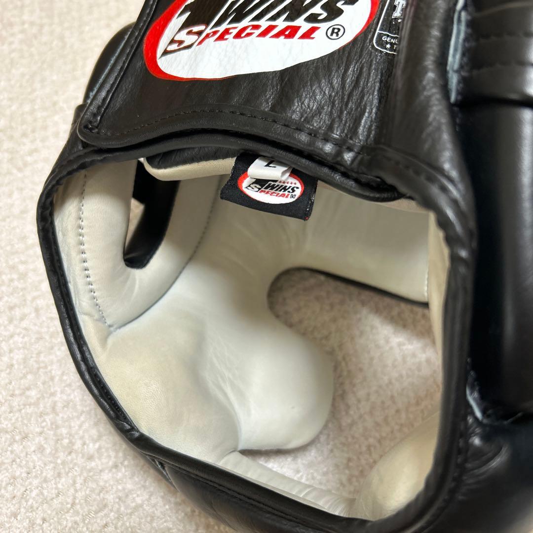 TWINS SPECIAL ブラック　ヘッドギア　キックボクシング　格闘技