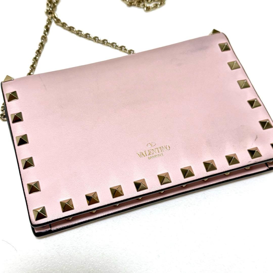 VALENTINO ガラヴァーニ チェーンウォレット