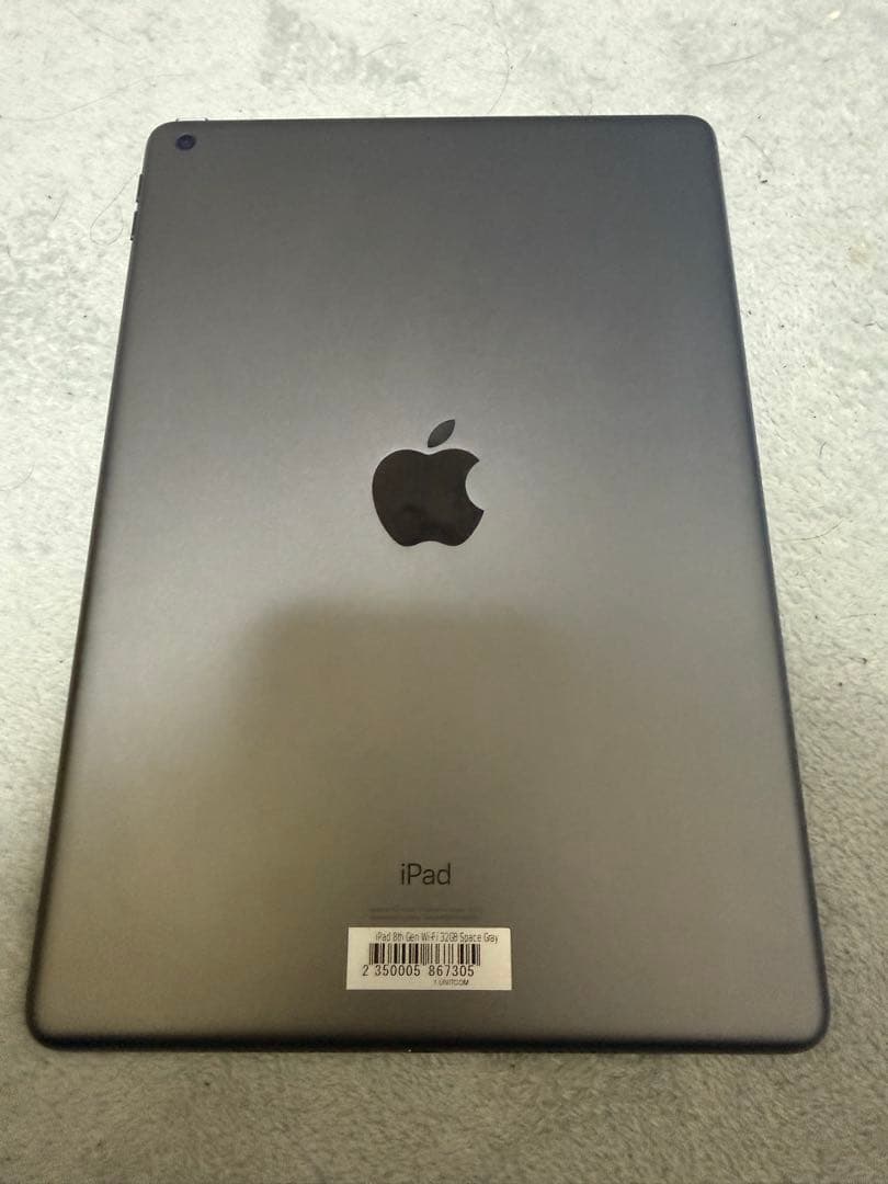 Apple iPad 第8世代32GBスペースグレー 本体wifiモデル最終値下
