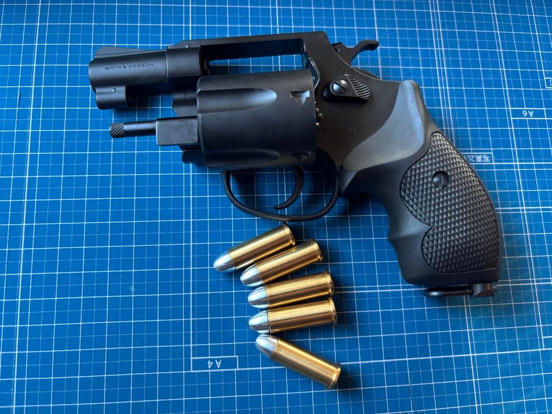タナカ S&W M37 エアウェイト J-POLICE モデルガン　未発火