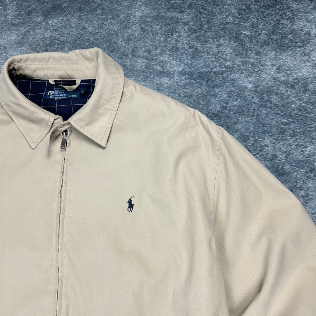 90s/ラルフローレン/スイングトップ/ベージュ/メンズ/L/