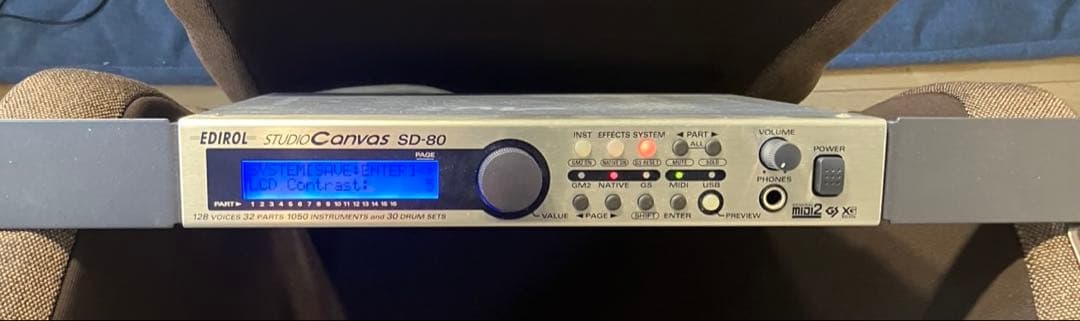 Roland EdirolStudio CanvasSD-80 電源ケーブルなし