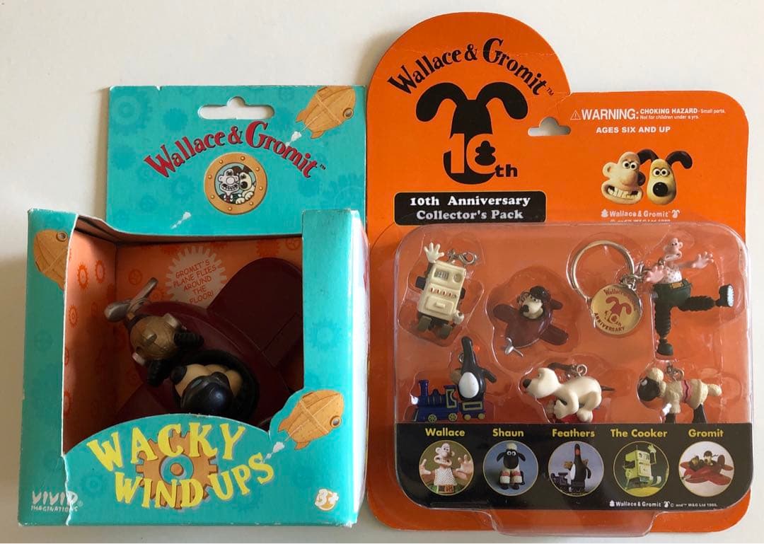 ウォレスとグルミット　フィギュア　2種