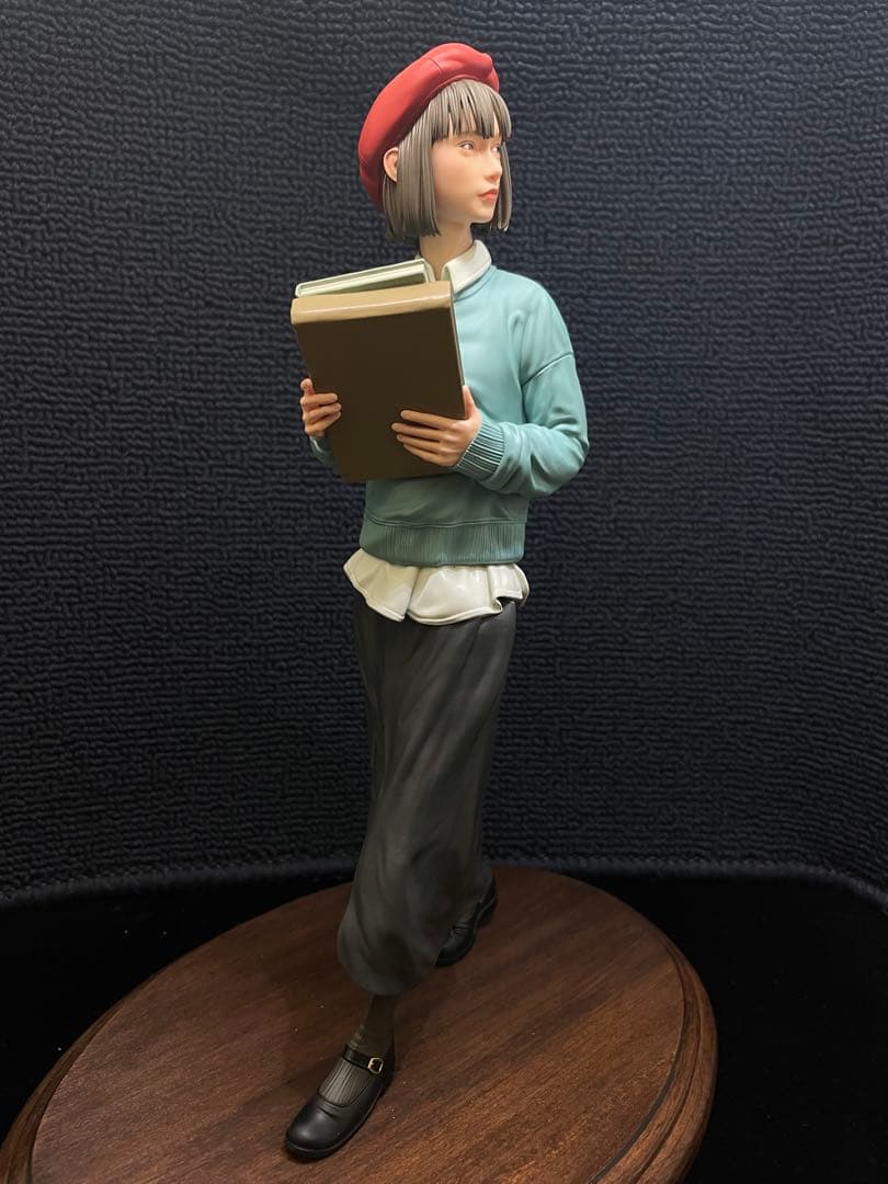 1/6 オリジナルガレージキット 本を運ぶ女性 完成品