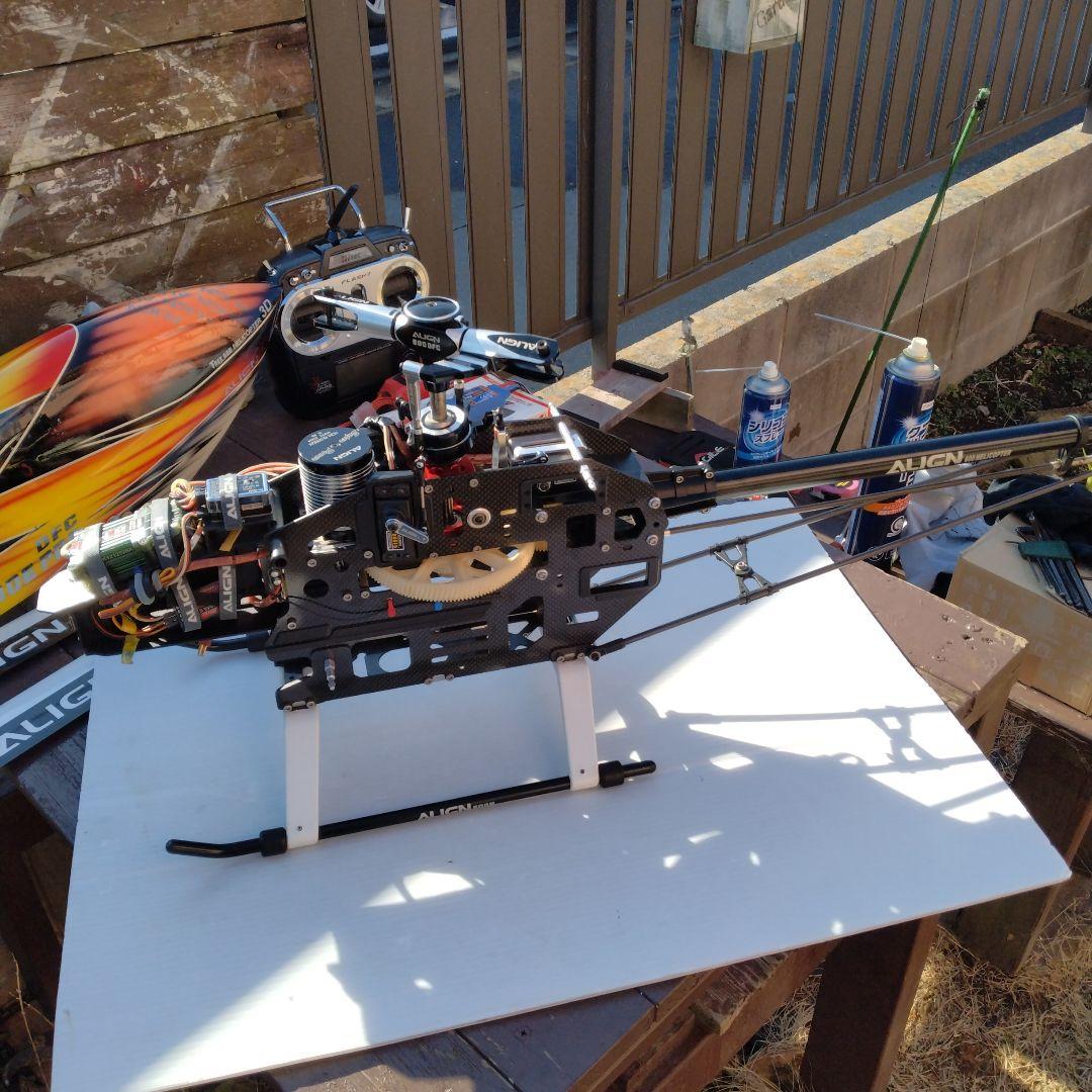 ALIGN T-REX600E DFC PRO ヘリコプター中古セット