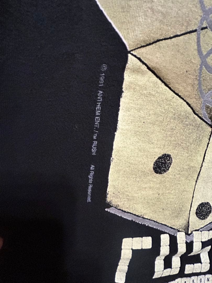 ［デッドストック］90s RUSH pashead Tシャツ ヴィンテージ