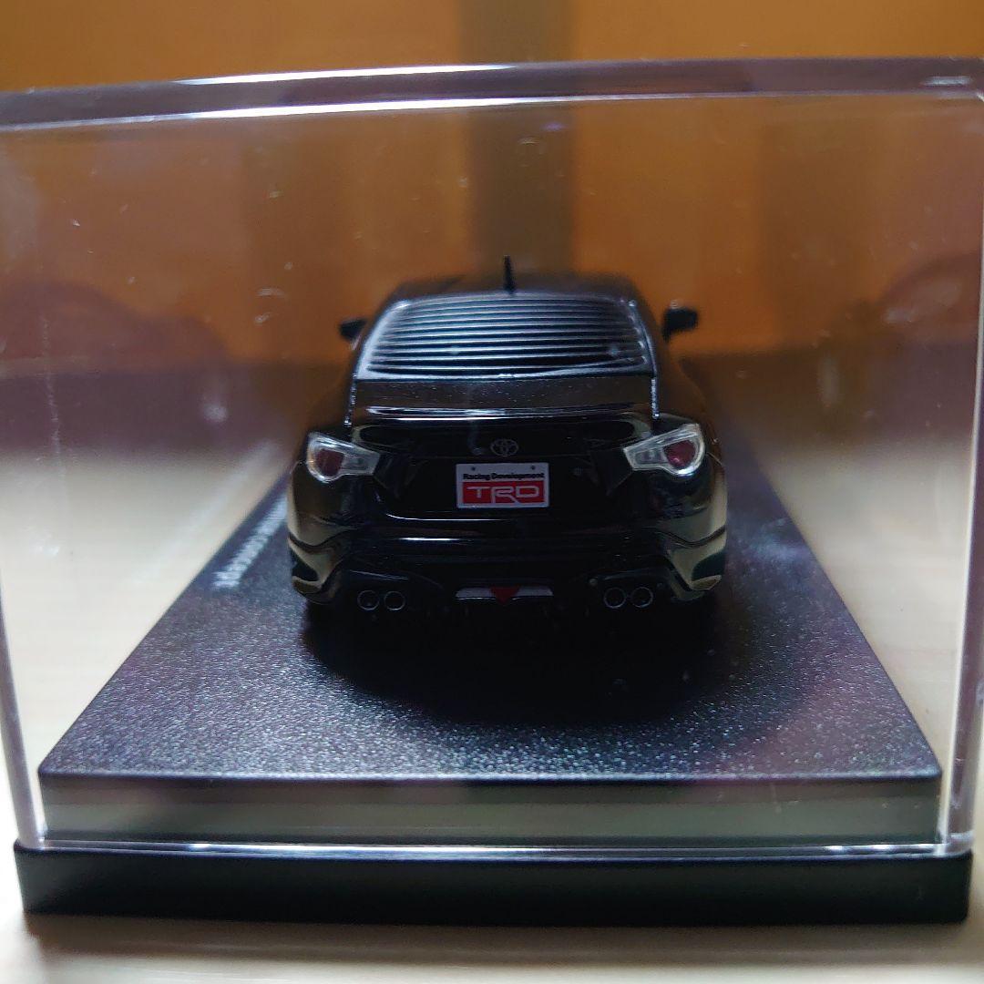 1/43トヨタ86 TRDカスタマイズコンセプト クリスタルブラックシリカ。