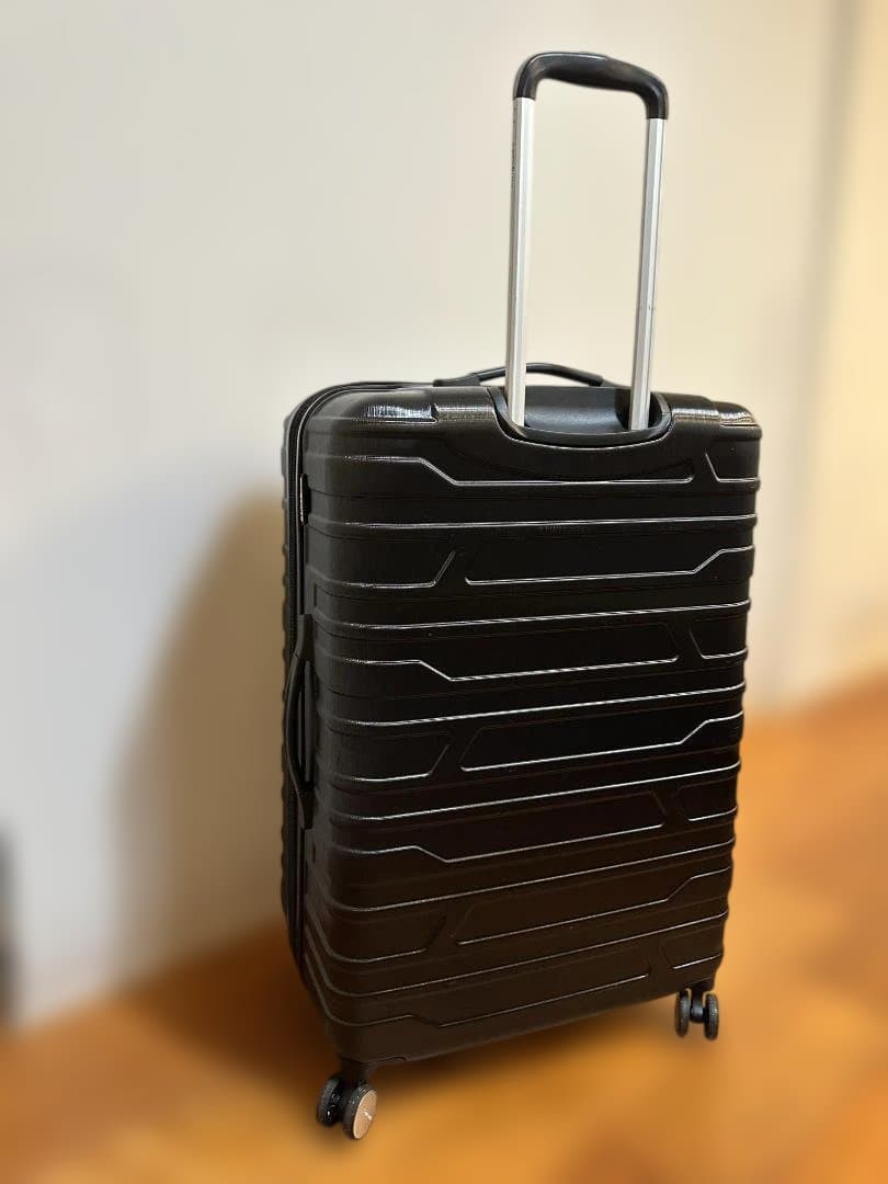 Samsonite スーツケース ハード 黒 大型 　L シンプル 人気