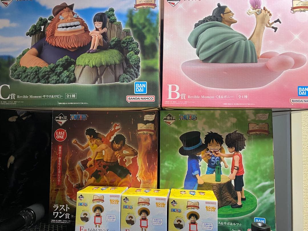 ワンピース ONE PIECE 一番くじ ABCラストワンセット ルフィ エース