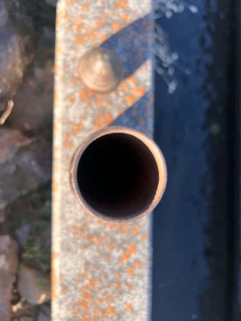 鉄製?のアンティークオブジェ