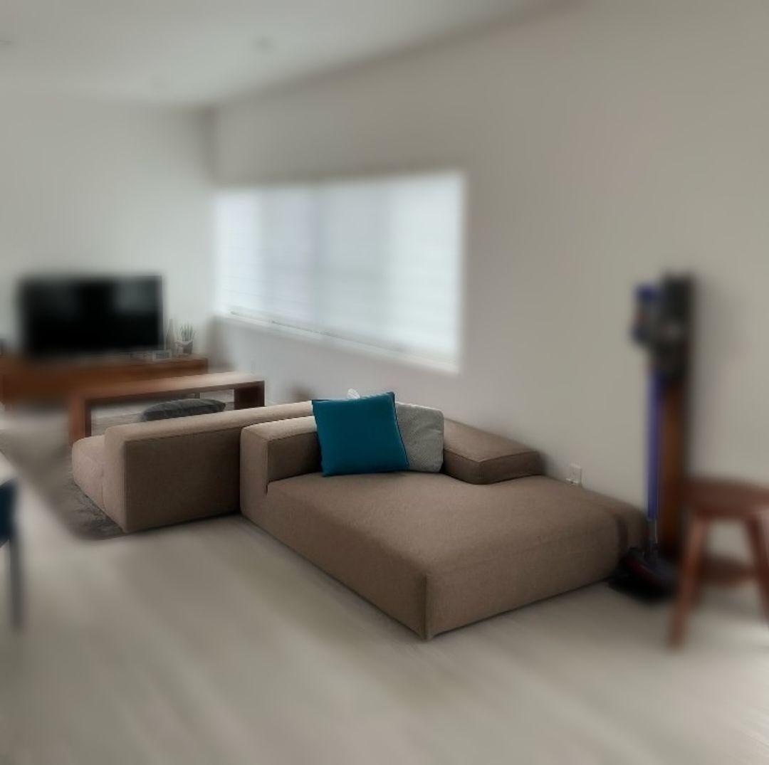 ALGORHYTHM アルゴリズム ベージュソファセット引き取り限定