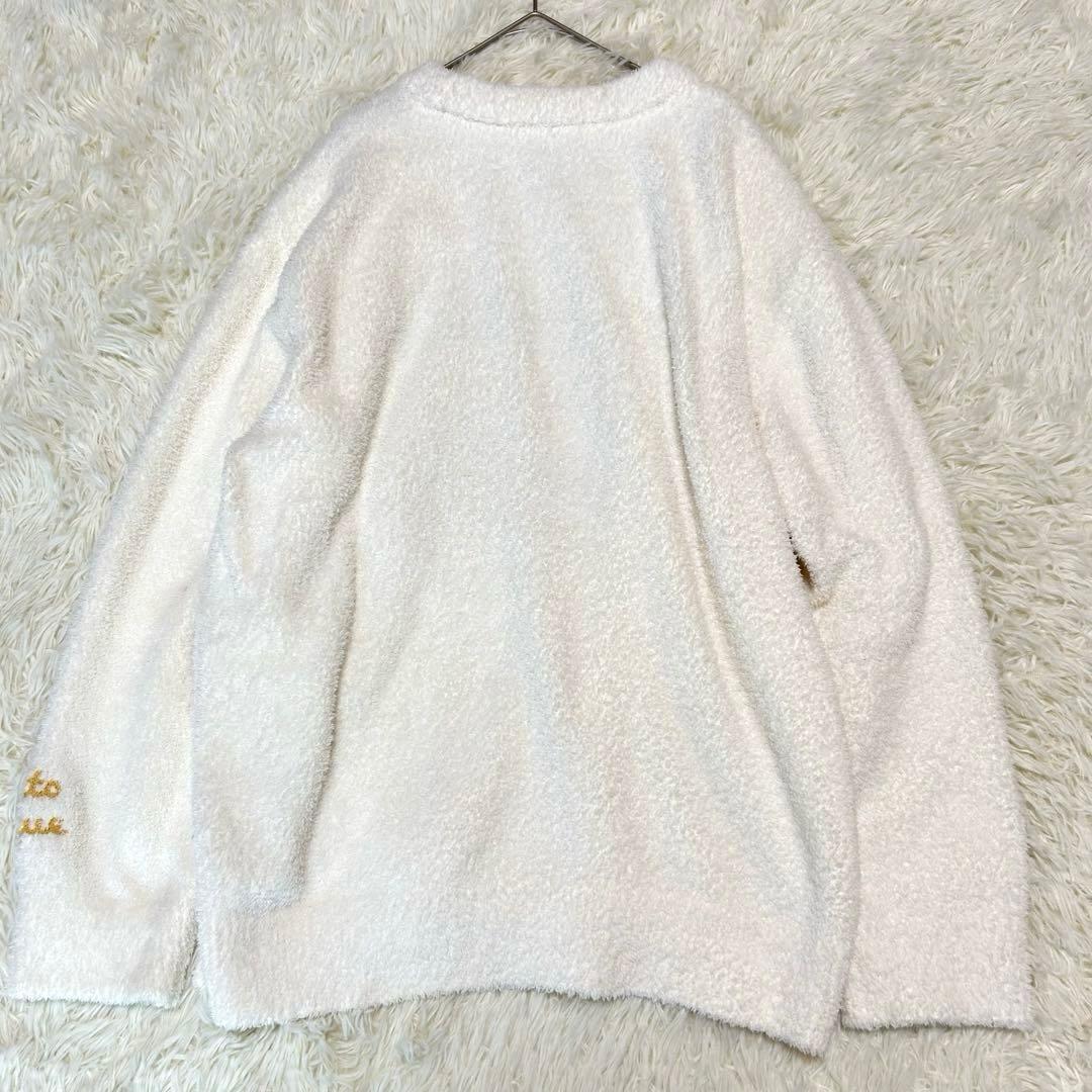 【美品】ジェラートピケ ベビモコはちみつベアジャガードプルオーバー