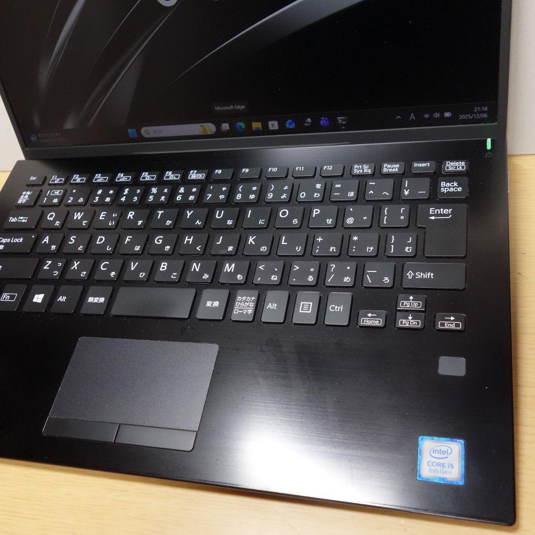 VAIO Pro PK◆Core i5-8265U/SSD 256G/8G/軽量