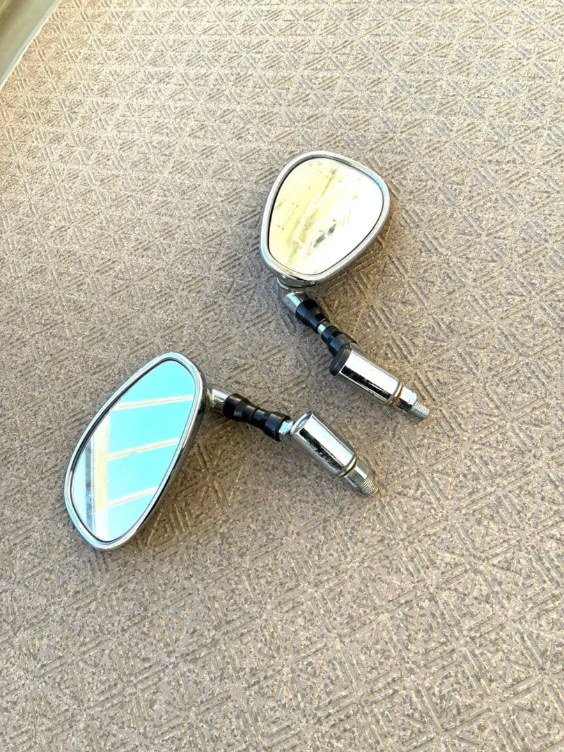 YAMAHA SR400 純正ミラー 左右セット