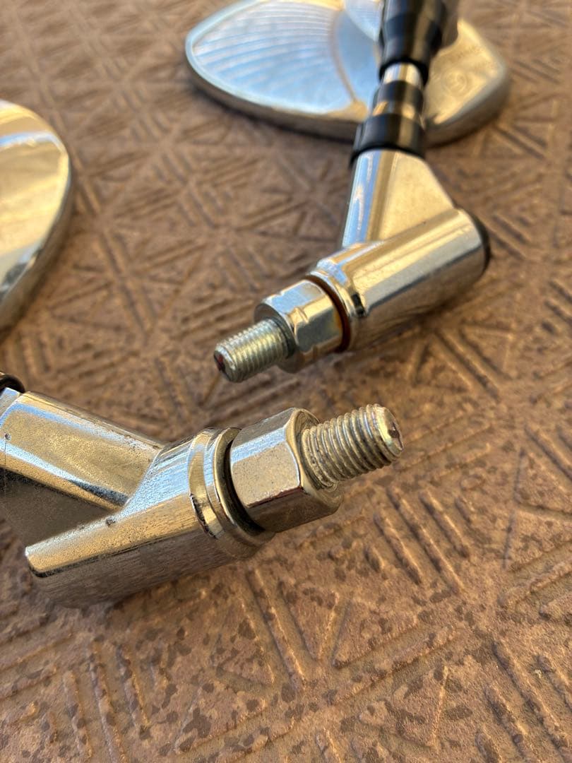 YAMAHA SR400 純正ミラー 左右セット