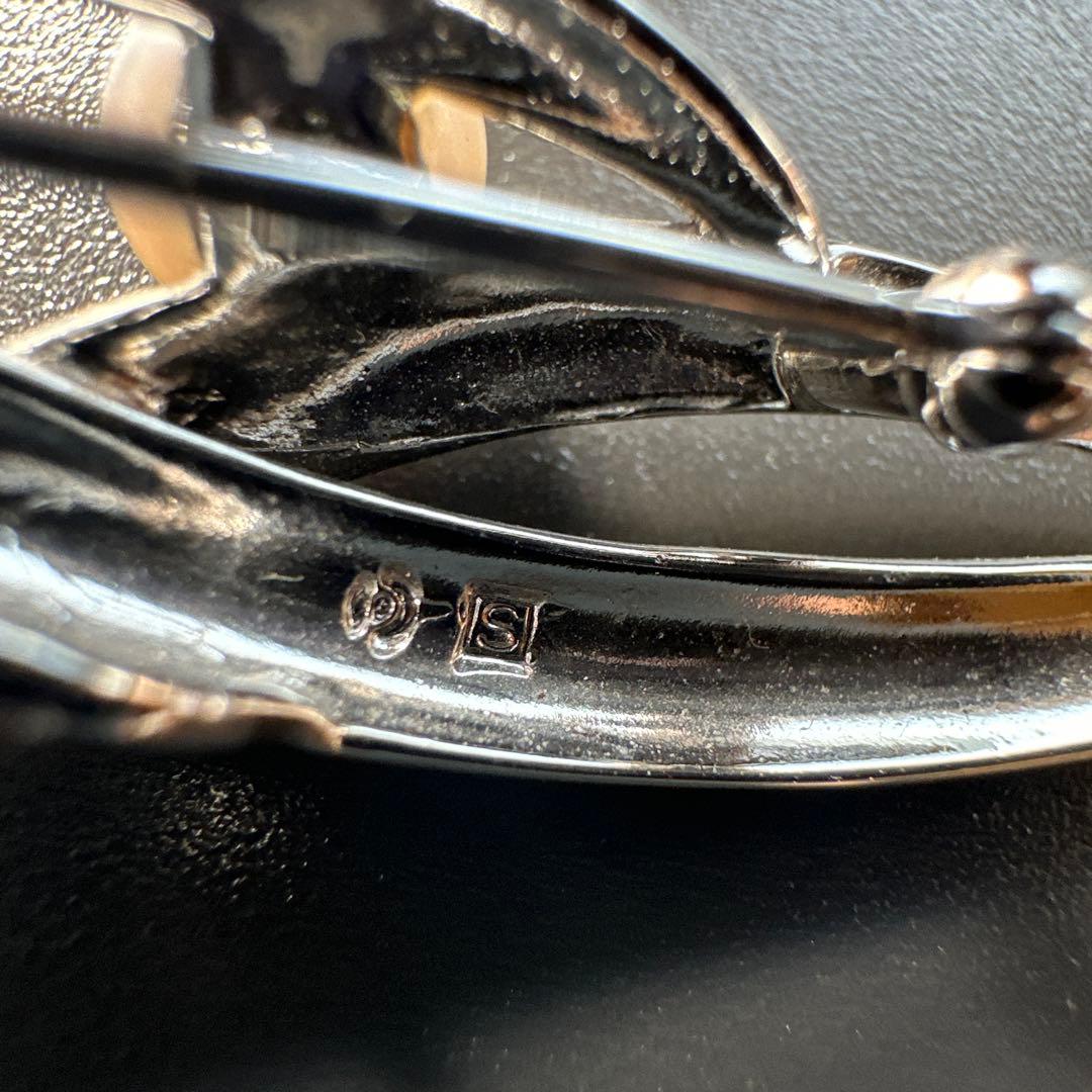 【vintage】田崎真珠含む　シルバー製　パールブローチ　6点　まとめ売り