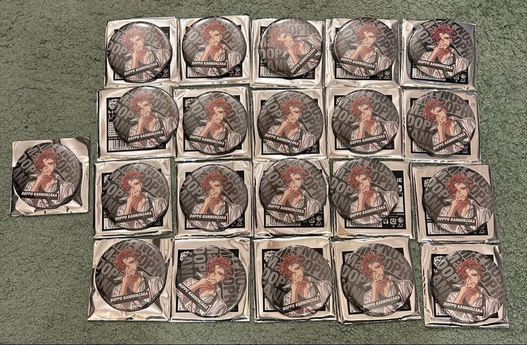 ヒプマイ ファンミ 独歩 缶バッジ 麻天狼 観音坂独歩 ヒプノシスマイク