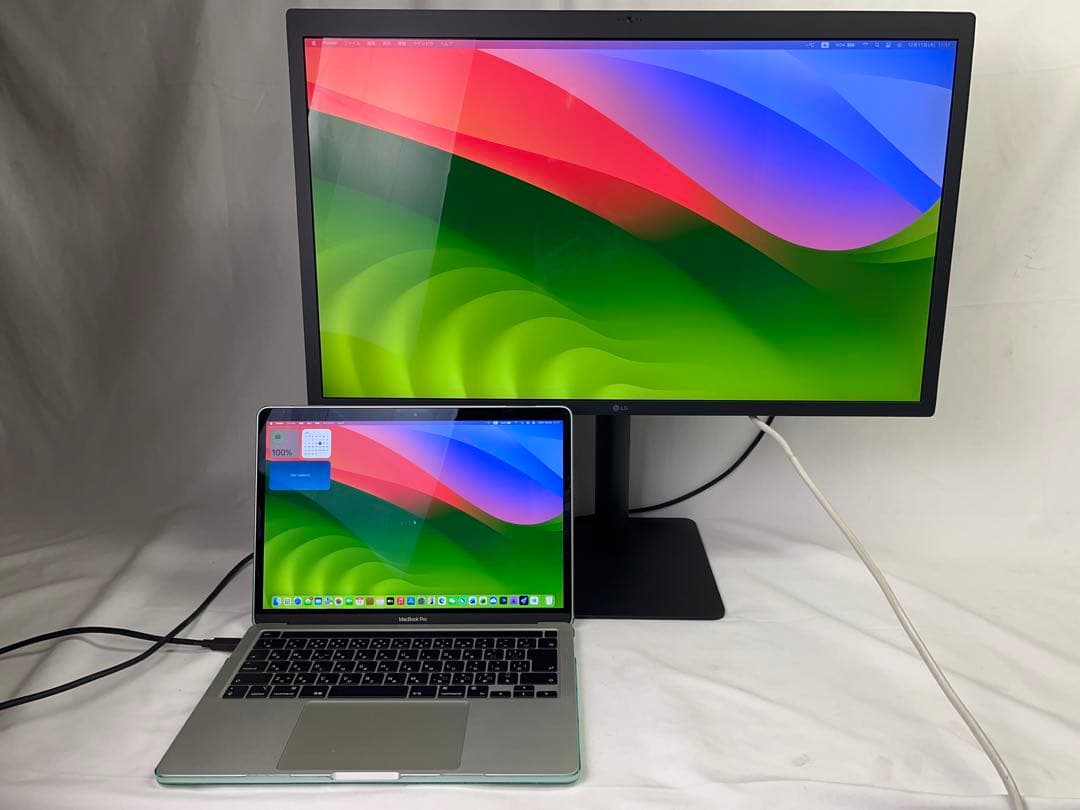 LG 27MD5KL 27インチモニターThunderbolt 3 Webカメラ