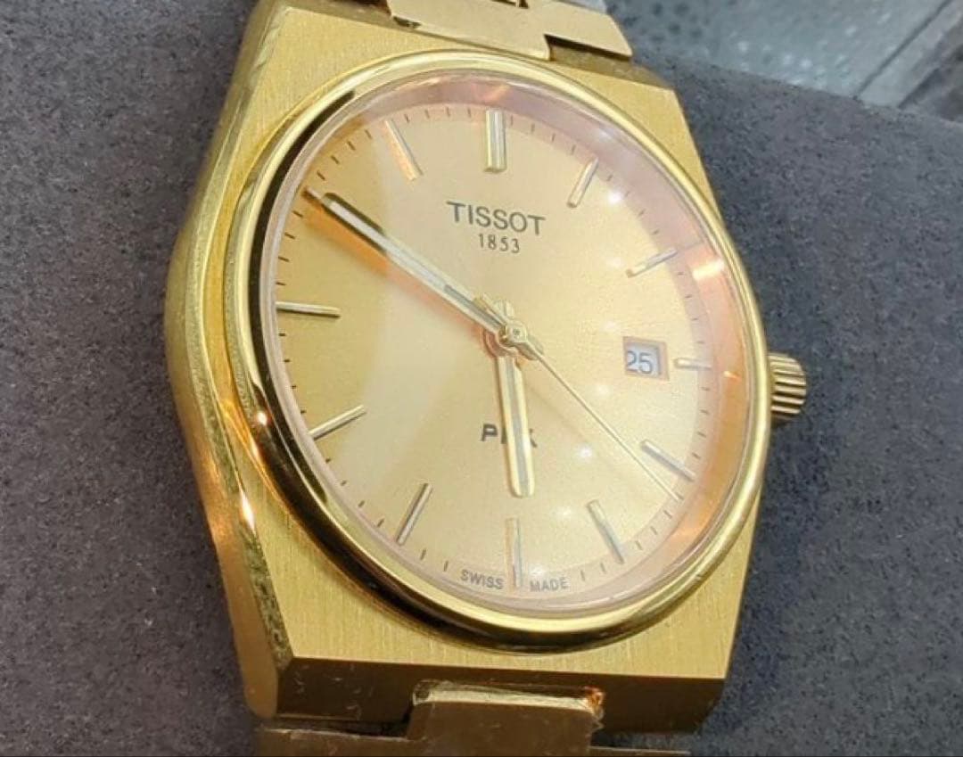 TISSOT PRX 35mm ゴールド