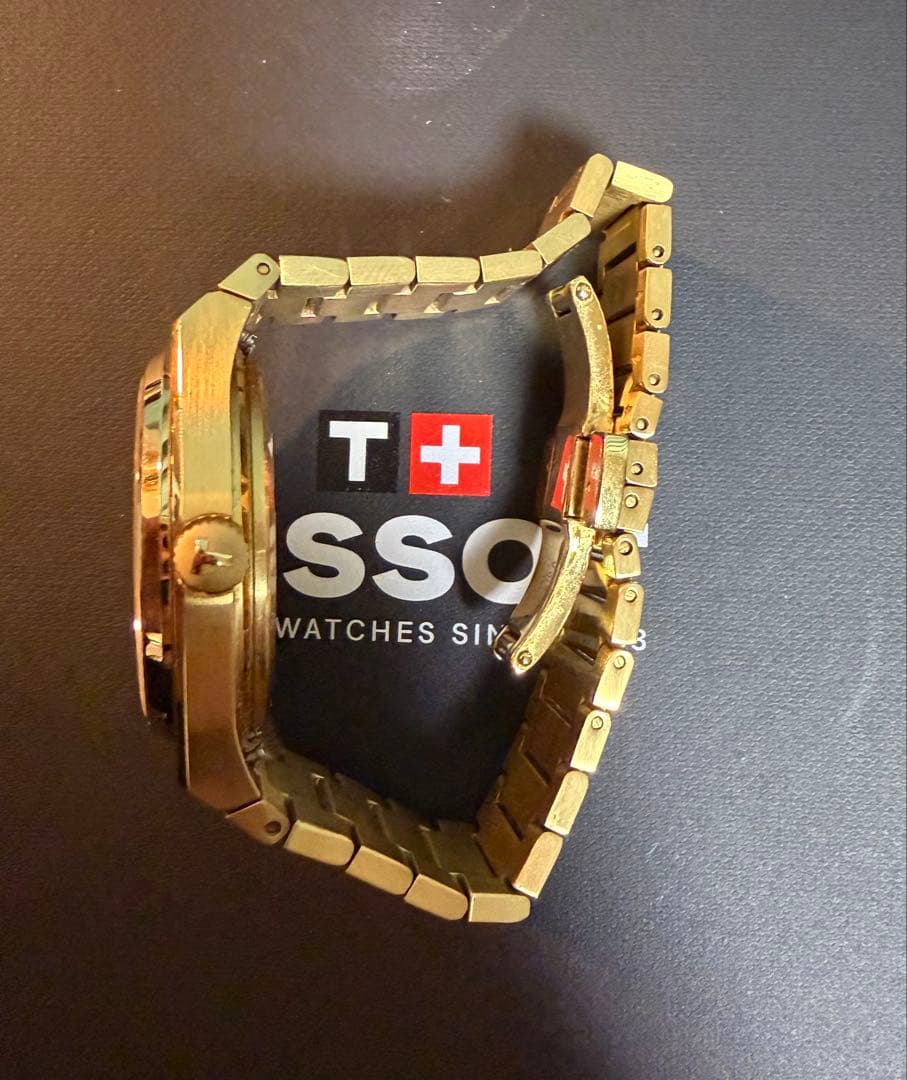 TISSOT PRX 35mm ゴールド