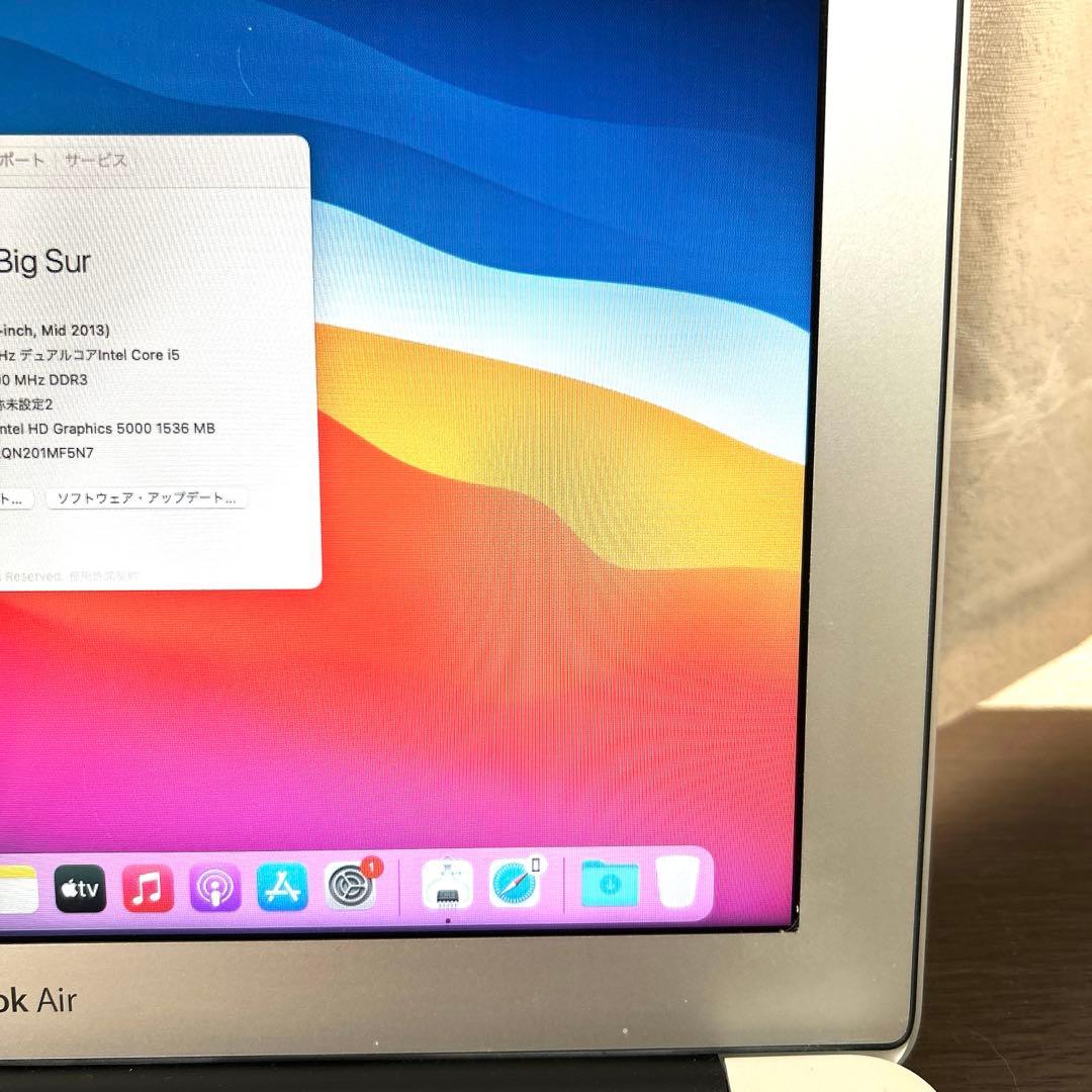 MacBook air 11-inch Mid 2013 動作品