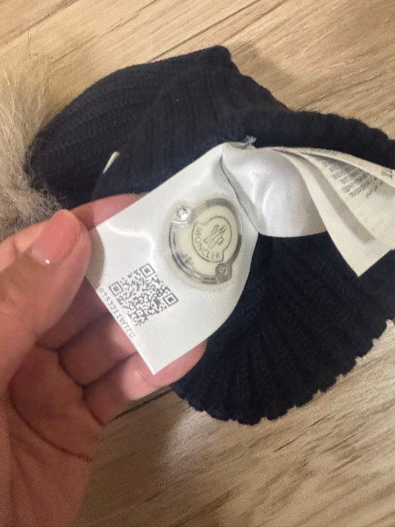 MONCLER モンクレール ニット帽　S