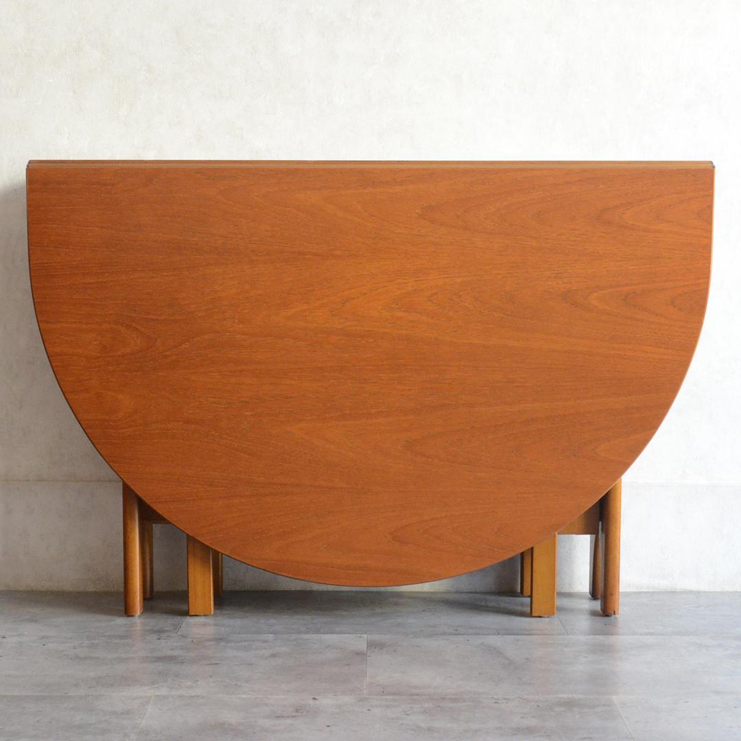 Jentique イギリスヴィンテージ ゲートレッグダイニングテーブル オーバル