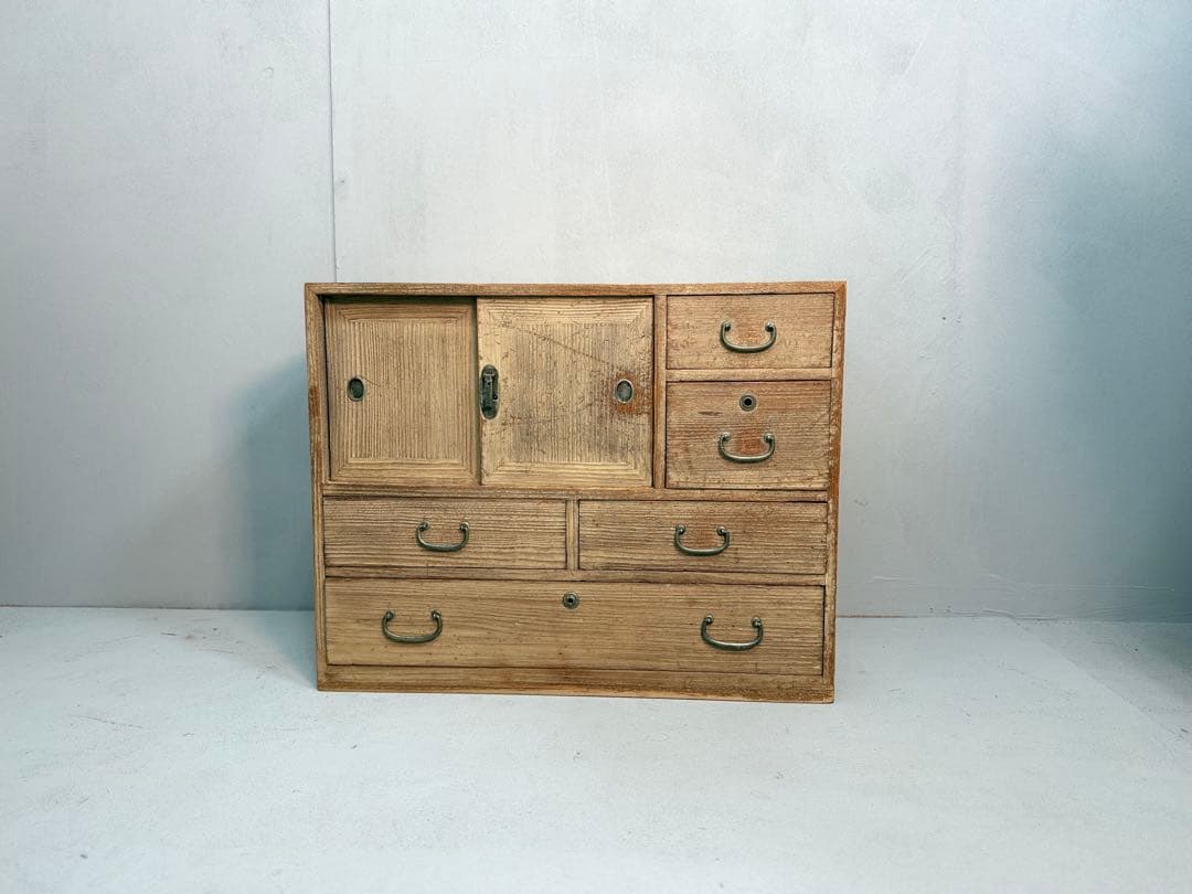 T「総桐小箪笥」アンティーク家具 和装家具 昭和レトロ