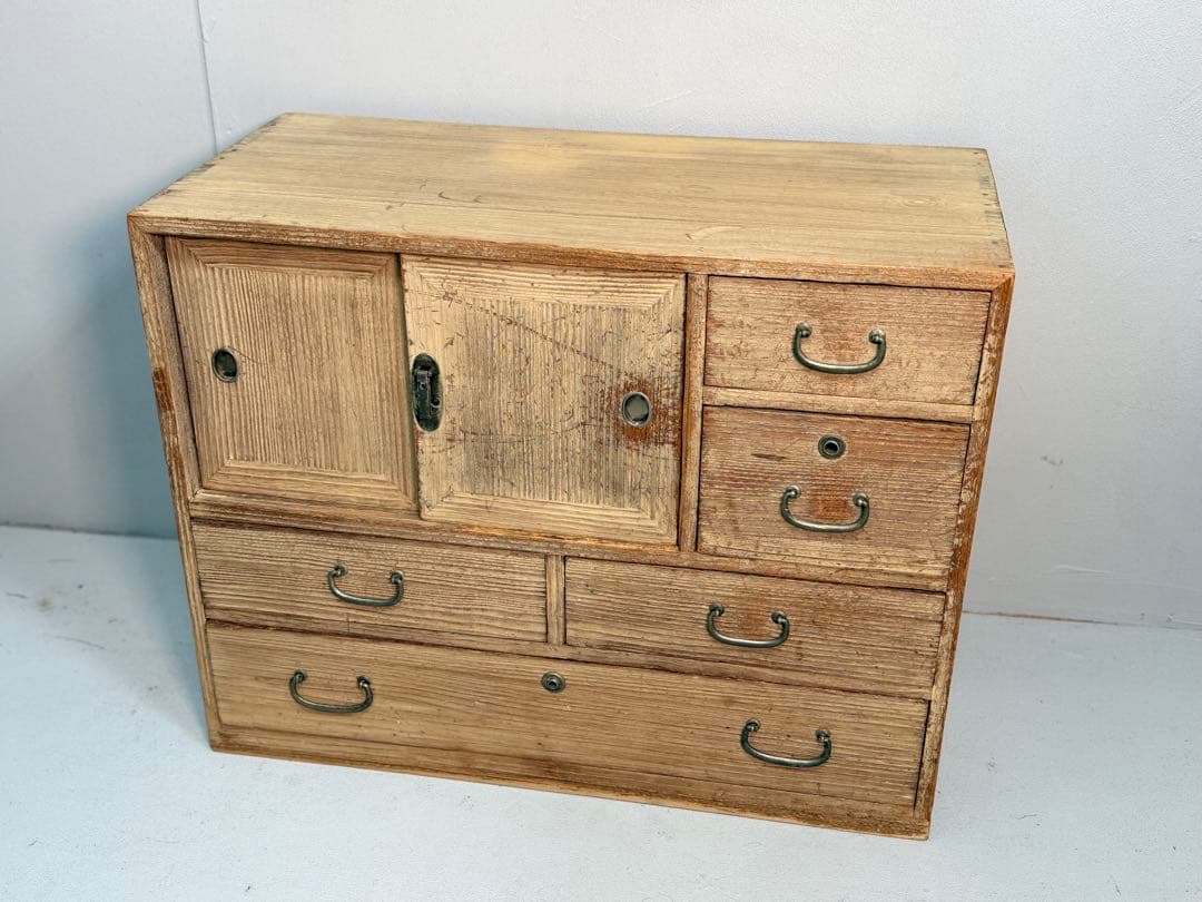 T「総桐小箪笥」アンティーク家具 和装家具 昭和レトロ