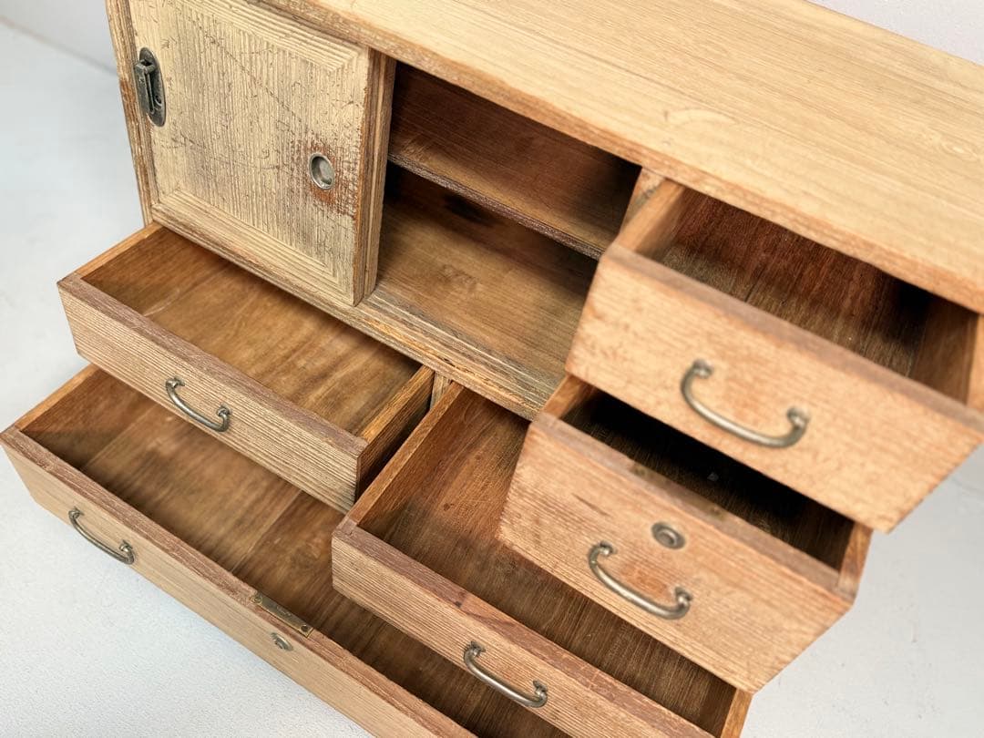 T「総桐小箪笥」アンティーク家具 和装家具 昭和レトロ