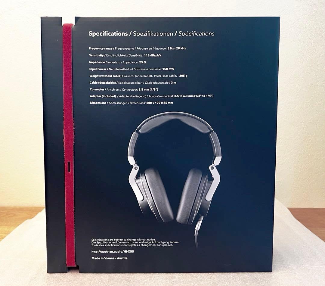 【新品・未開封品】Austrian Audio Hi-X55 密閉オーバーイヤー