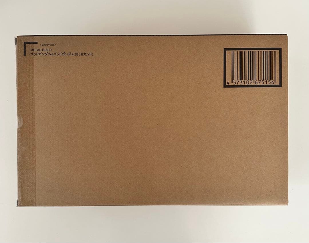 輸送箱未開封L BUILD ゴッドガンダム＆ゴッドガンダム弐（セカンド）
