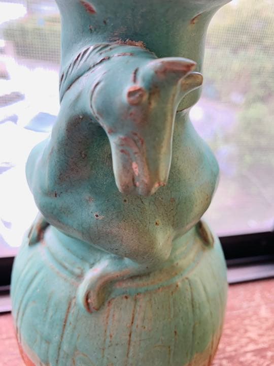 南蛮焼、東南アジア古緑釉瓶