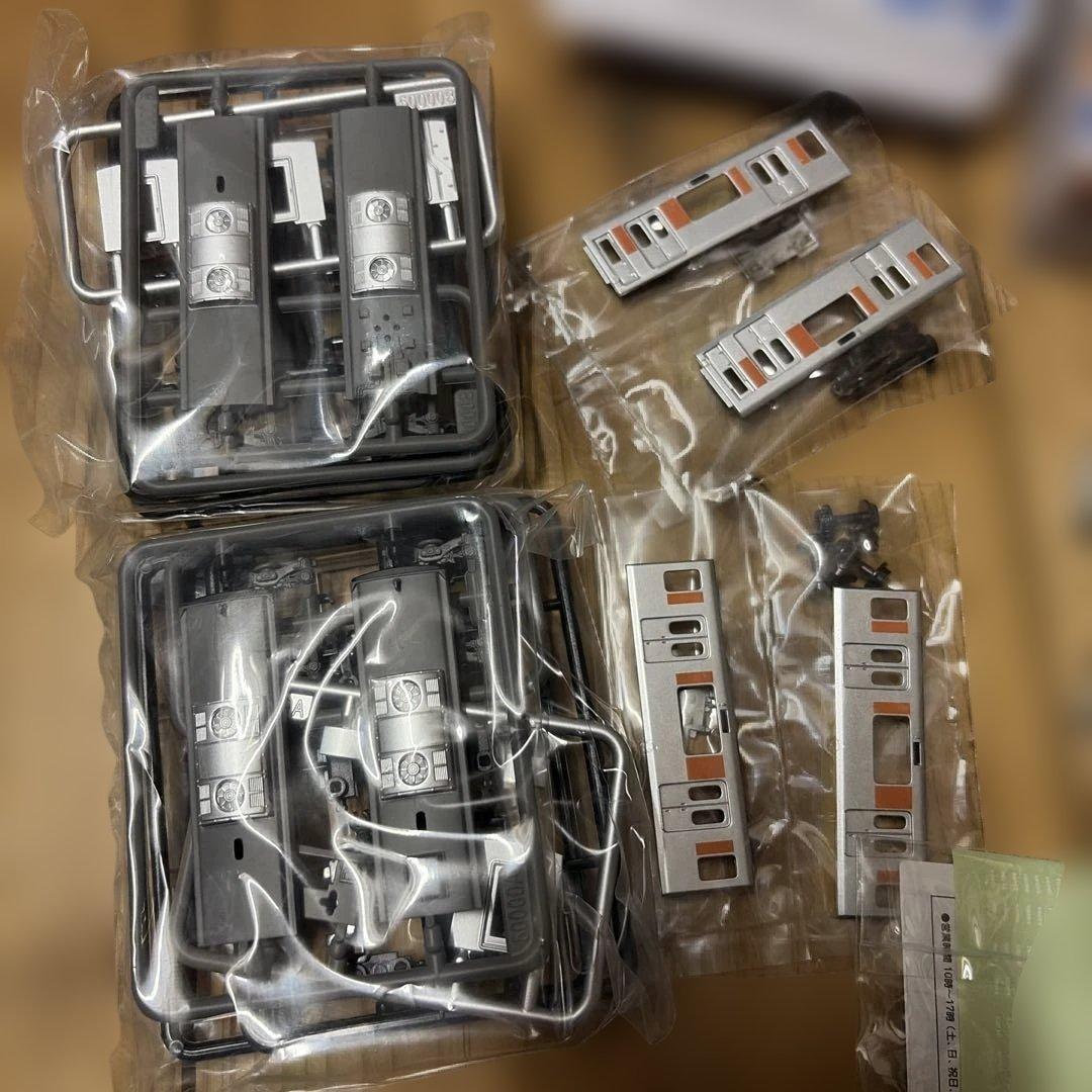 東武　50000系　未組立1箱　組立済み1箱　Bトレインショーティー