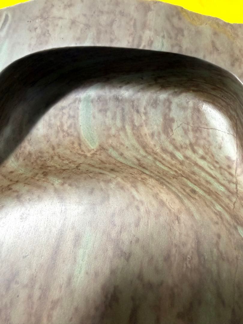 未使用 箱付き 赤間硯 赤間紫金石 昭竜山作 大型