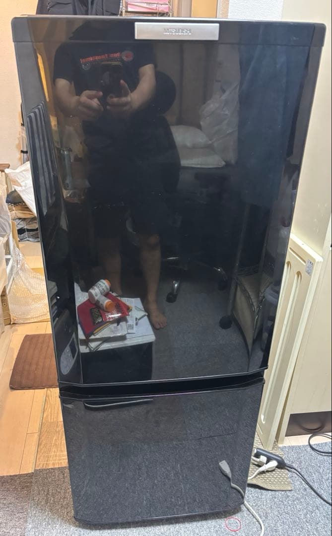 【送料込み！7/23迄】三菱 MR-P15X 冷蔵庫 146L 冷蔵庫一人暮らし