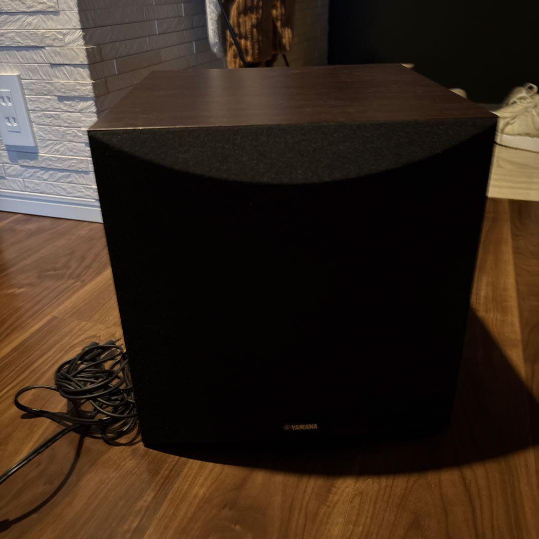 安値ヤマハNS-SW050-MBウォルナットサブウーファー
