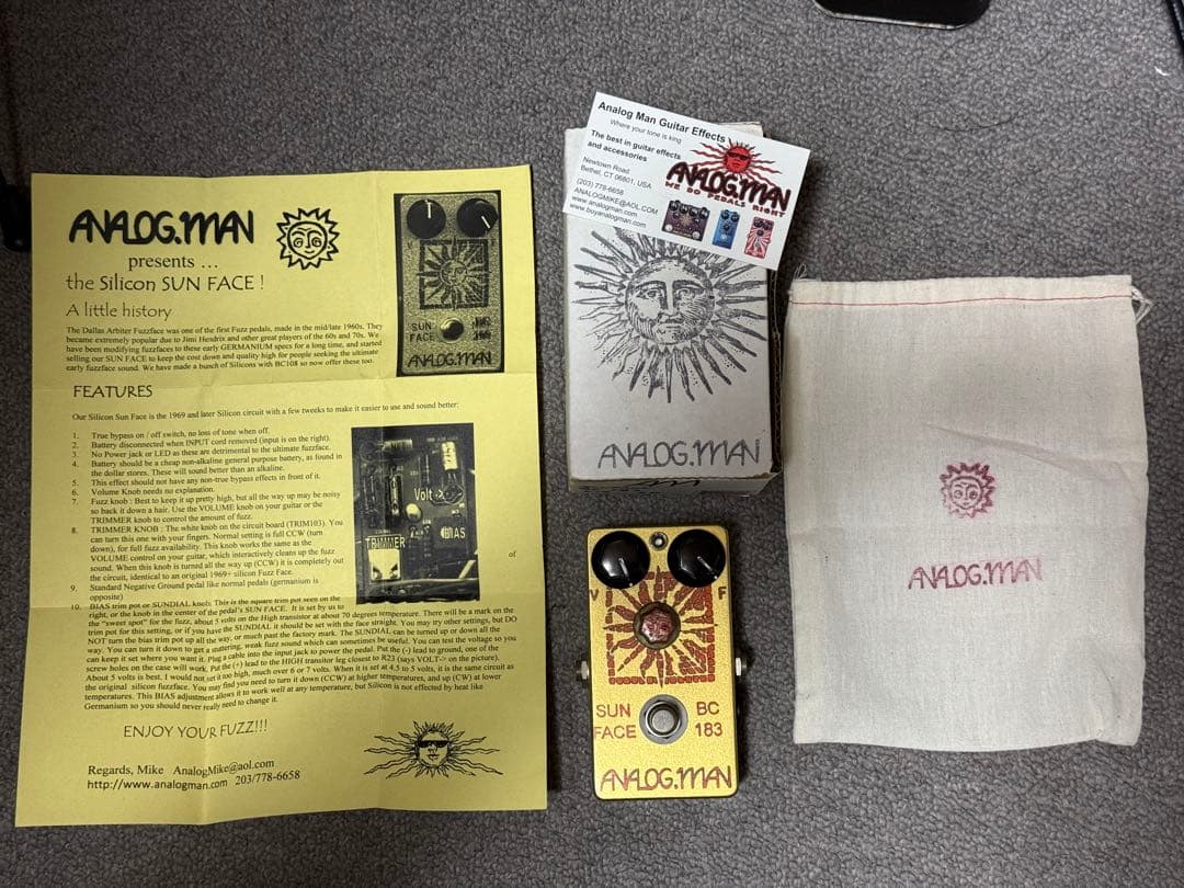 ANALOG.MAN SUNFACE BC-183 sundial付き 他