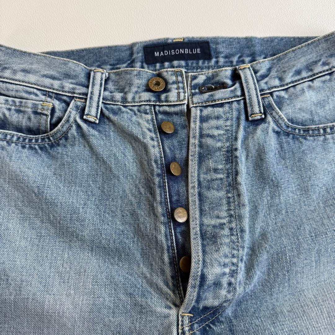 美品　マディソンブルー　SAROUEL PT DENIM デニム　00
