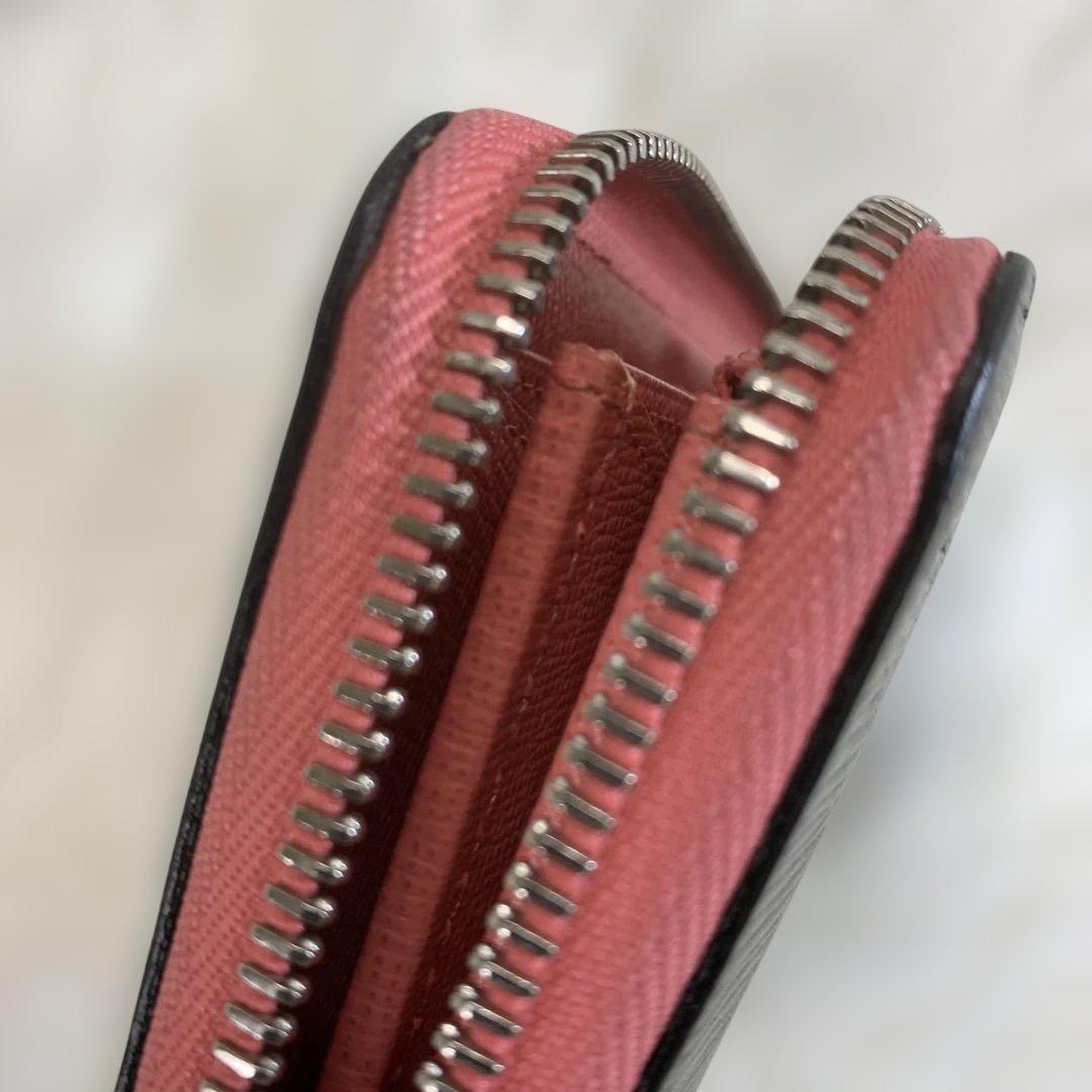 Louis Vuitton エピ　ジッピーウォレット長財布 ブラック/レッド