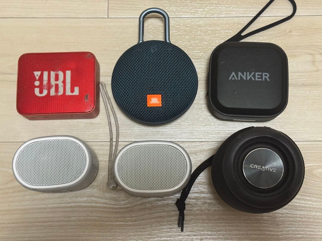 ワイヤレススピーカー　９点まとめ