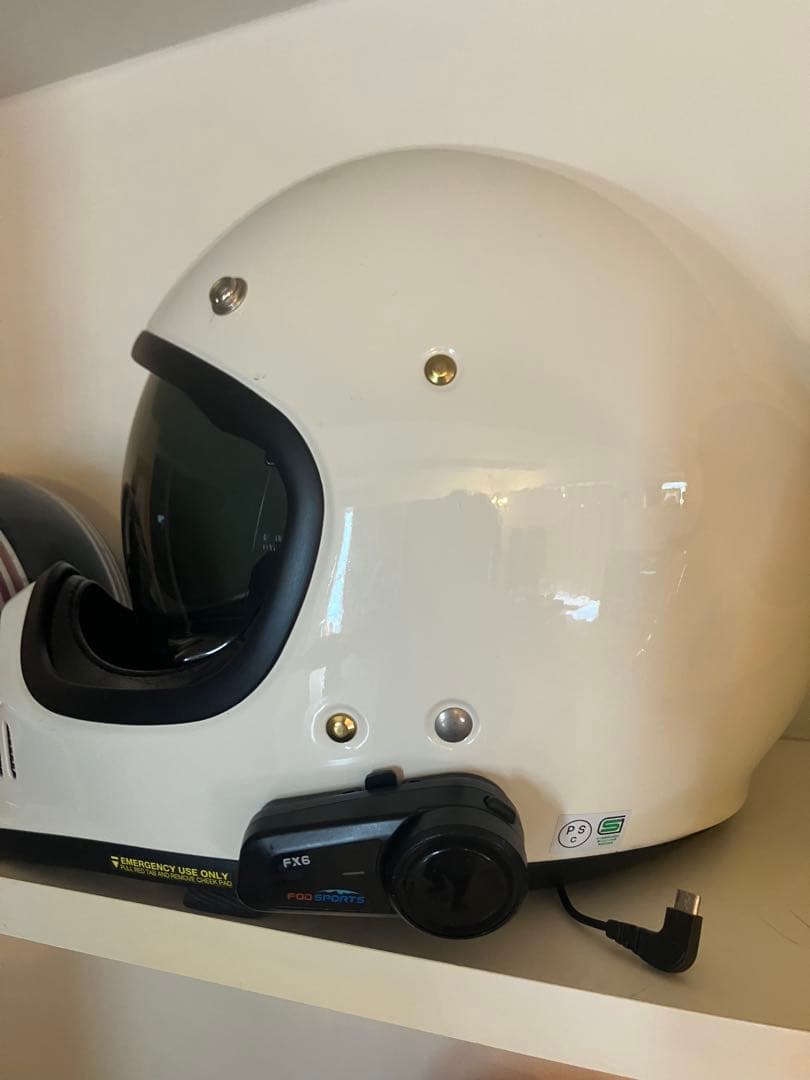 EX-ZERO ホワイト フルフェイスヘルメット廃盤