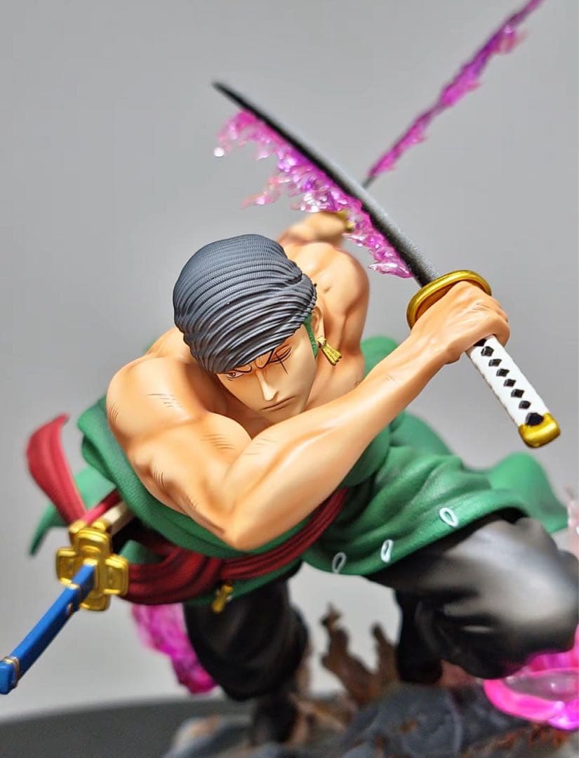 ワンピース ゾロ フィギュア ガレージキット 塗装済み品1/8pop サイズ