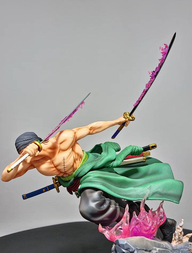 ワンピース ゾロ フィギュア ガレージキット 塗装済み品1/8pop サイズ